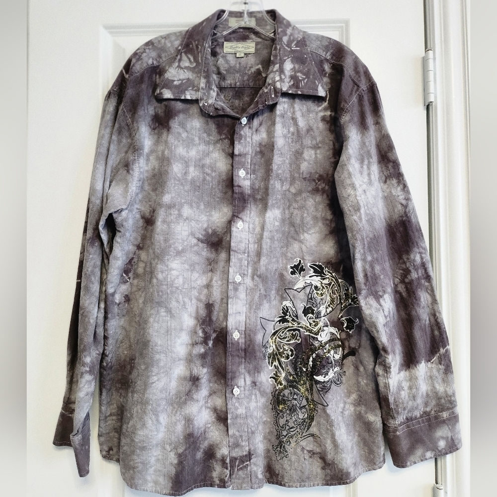 ❤️ 3 For 15 Eighty Eight Men's Vintage Button Down Shirt  Size X-Large